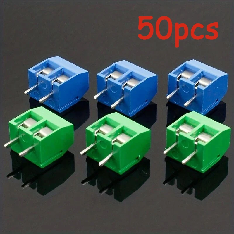 Nuts Mix - 10/50 個 PCB 端子ブロックコネクタピッチ 5.0 ミリメートル