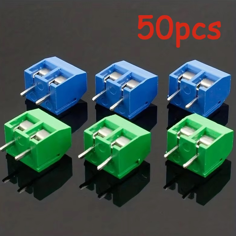 Nuts Mix - 50 個 PCB 端子台コネクタピッチ 5.0 ミリメートル