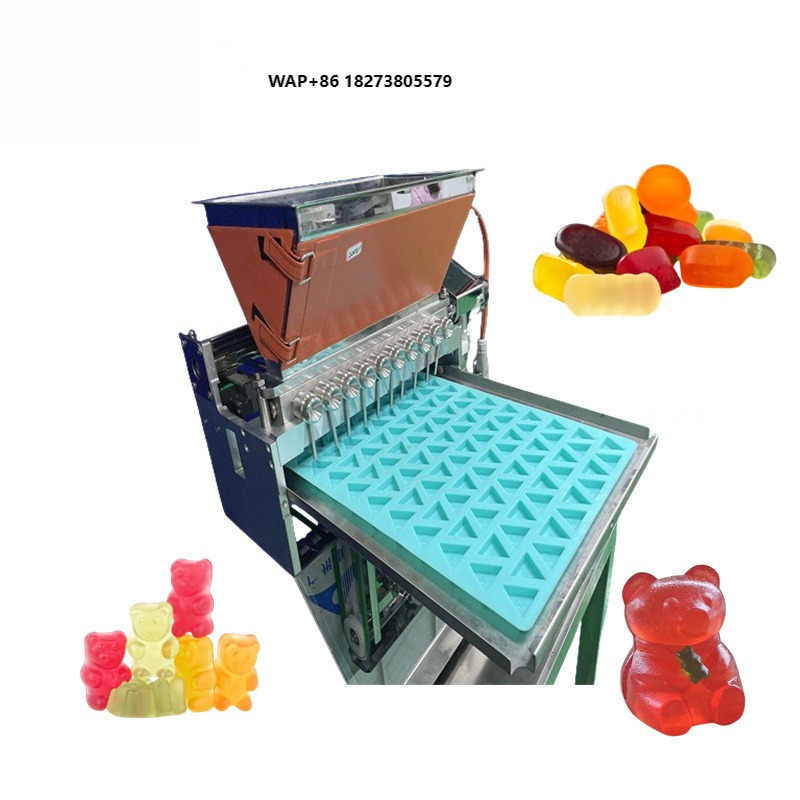 Gummy Candy - 食品製造機械、自動卓上式ゼリードロップ製造機、3Dグミ製造機、クマ型ソフトキャンディ製造機