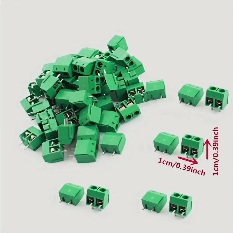 10/50 個 PCB 端子ブロックコネクタピッチ 5.0  - Nuts Mix のレビューと価格