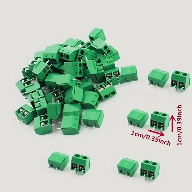 50 個 PCB 端子台コネクタピッチ 5.0 ミリメートル - Nuts Mix のレビューと価格