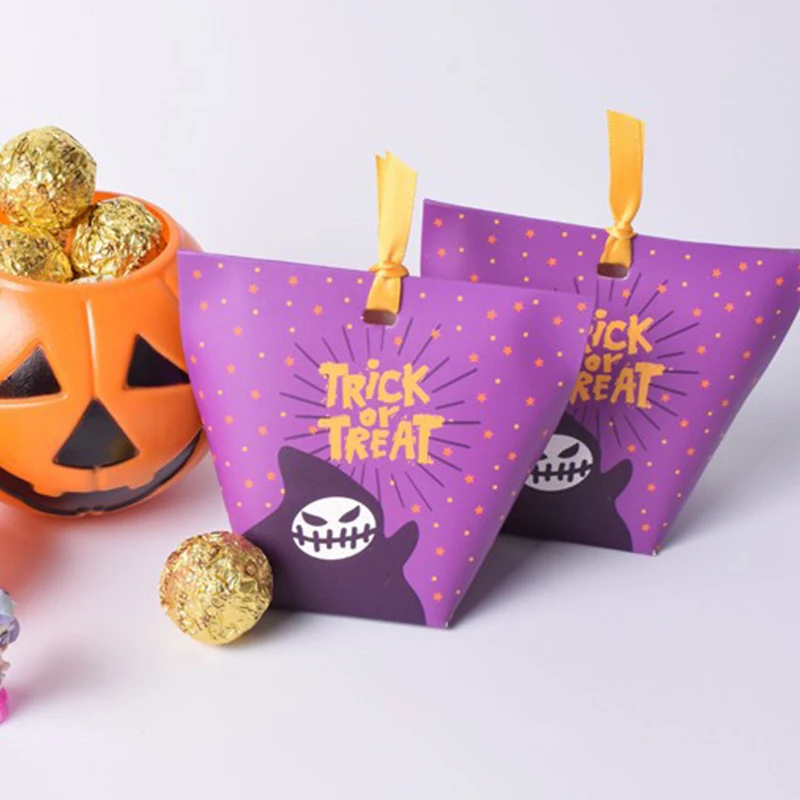 50個入り、リボン付きのハロウィーン用、ユニークなデザインの - Chocolate Snack のレビューと価格