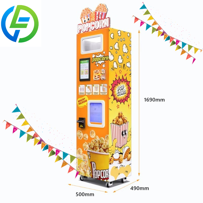 カスタマイズ可能な24時間稼働ポップコーン自動販売機 - 1 - Popcorn のレビューと価格