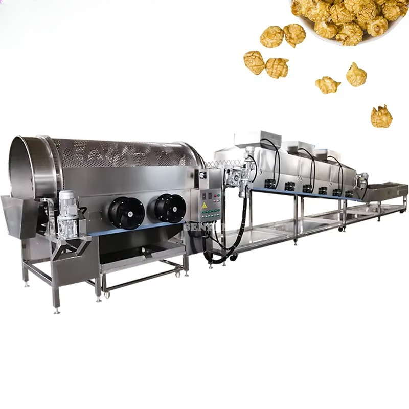 高容量自動大型ポップコーン製造機 工業用ガスフルーツフレーバ - Popcorn のレビューと価格
