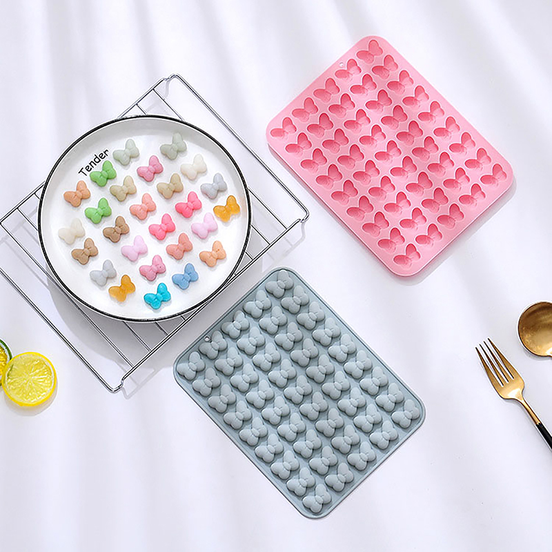 焦げ付き防止シリコンボウグミキャンディーモールド、バタフライ - Gummy Candy のレビューと価格