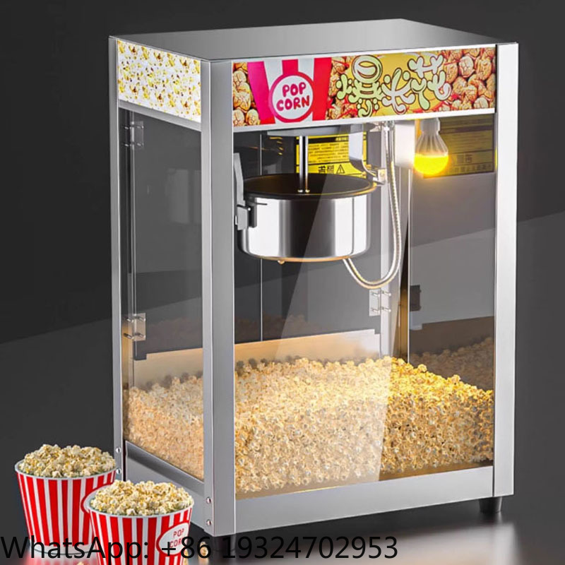 全自動業務用ポップコーンマシン 220/110V ステンレス - Popcorn のレビューと価格