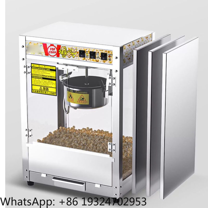 全自動業務用ポップコーンマシン 220/110V ステンレス - Popcorn のレビューと価格