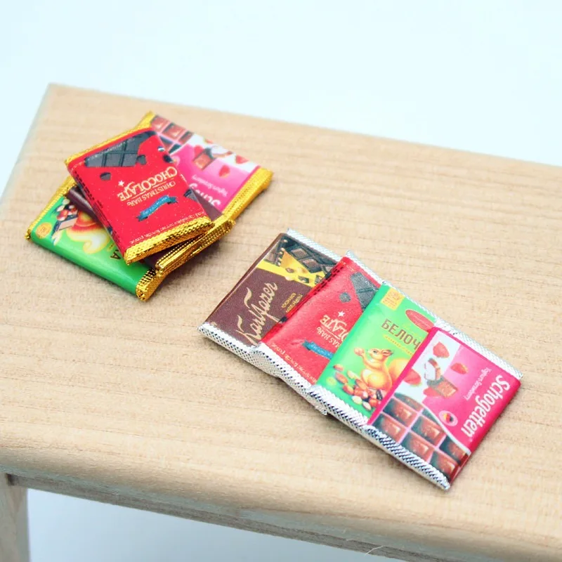 ドールハウス用 ミニチュアチョコレートキャンディーのお菓子模 - Chocolate Snack のレビューと価格