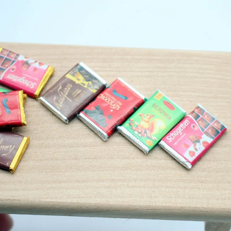 ドールハウス用 ミニチュアチョコレートキャンディーのお菓子模 - Chocolate Snack のレビューと価格