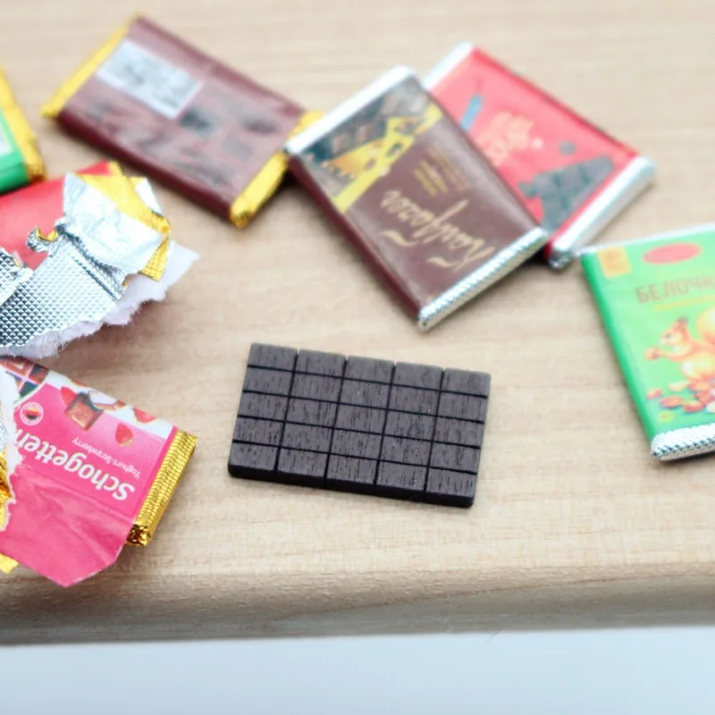 ドールハウス用 ミニチュアチョコレートキャンディーのお菓子模 - Chocolate Snack のレビューと価格