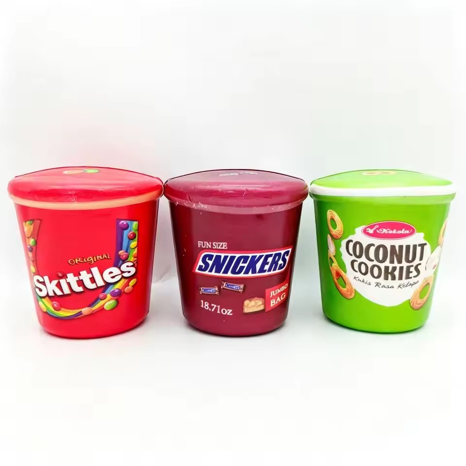 人気商品！かわいいミニサイズの、本物そっくりのスナックバケツ - Chocolate Snack のレビューと価格
