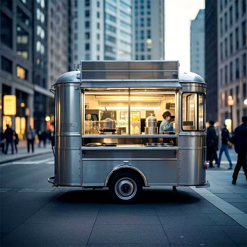 ポータブルモバイルフードカートトレーラー商業ケータリングキオ - Food Snacks Catering のレビューと価格