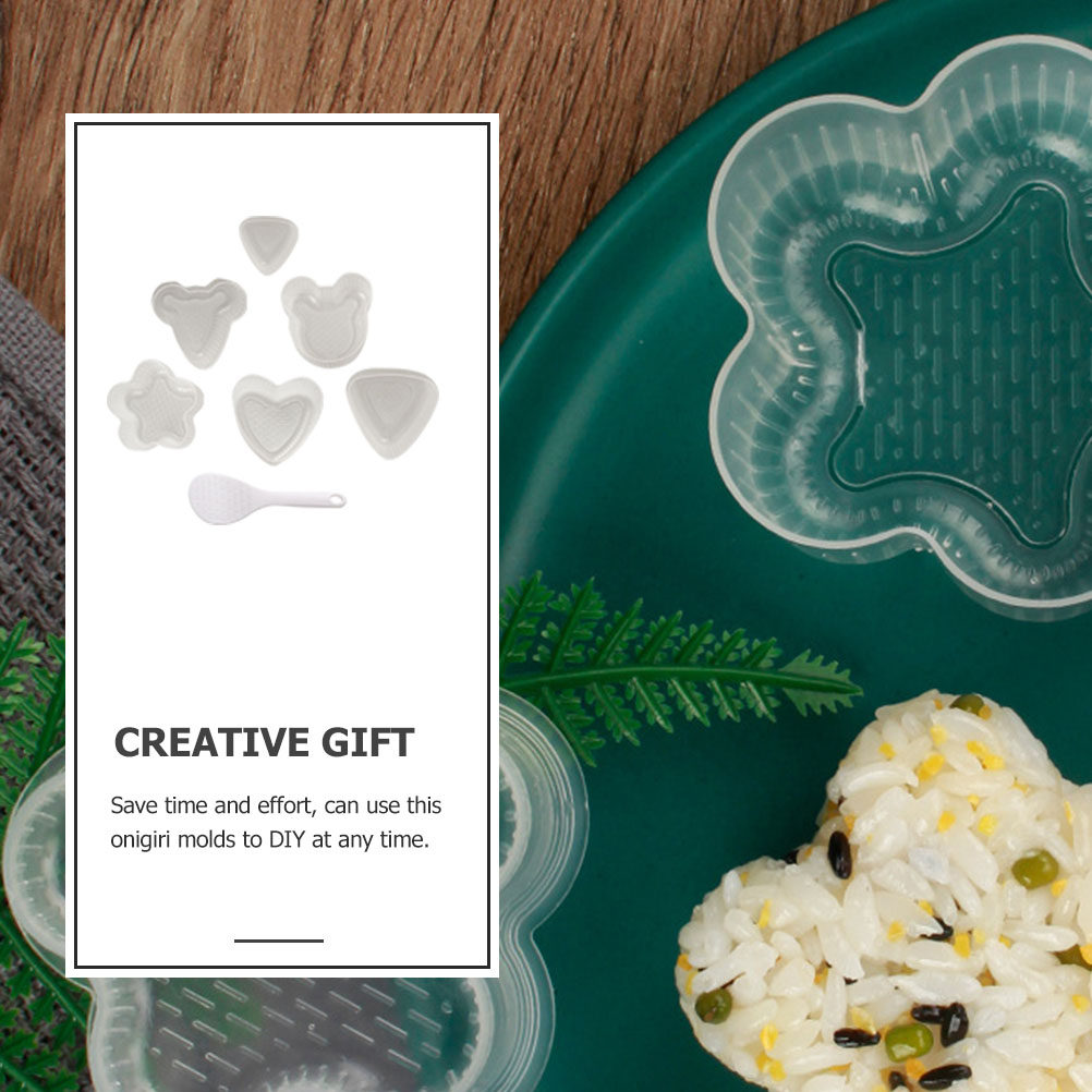 1セットの、創造性を刺激するおにぎり型セット。焦げ付き防止加 - Seaweed Snack のレビューと価格