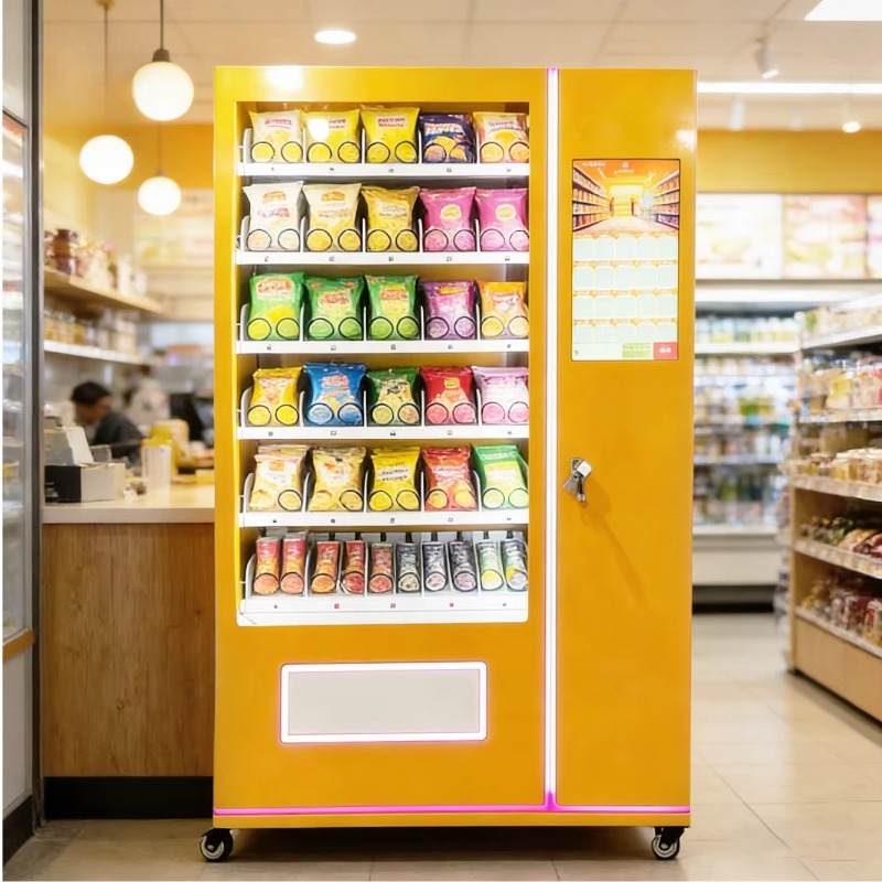 自動販売機、業務用飲料販売機、スマートフードセルフサービス機 - Food Snacks Drinks のレビューと価格