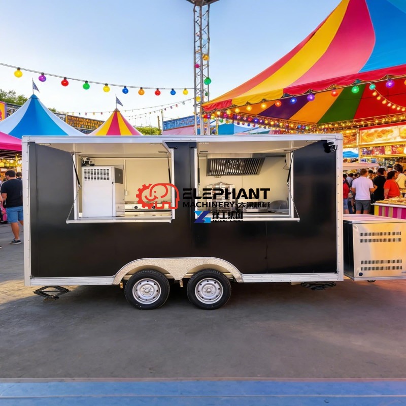 ステンレス製多機能モバイルフードトレーラー、路上スナックケー - Food Snacks Catering のレビューと価格