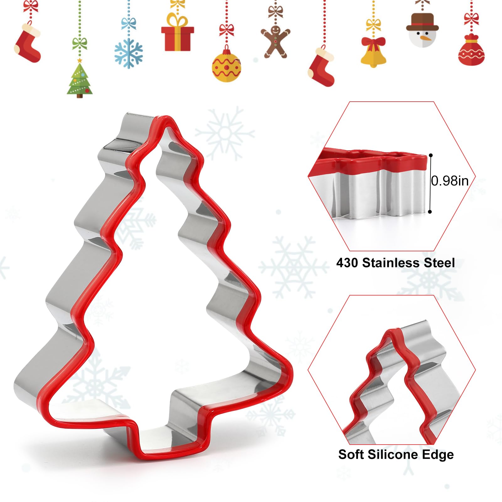 FAIS DU 3個入り クリスマスツリー型抜き ステンレス - Cookies Pack のレビューと価格