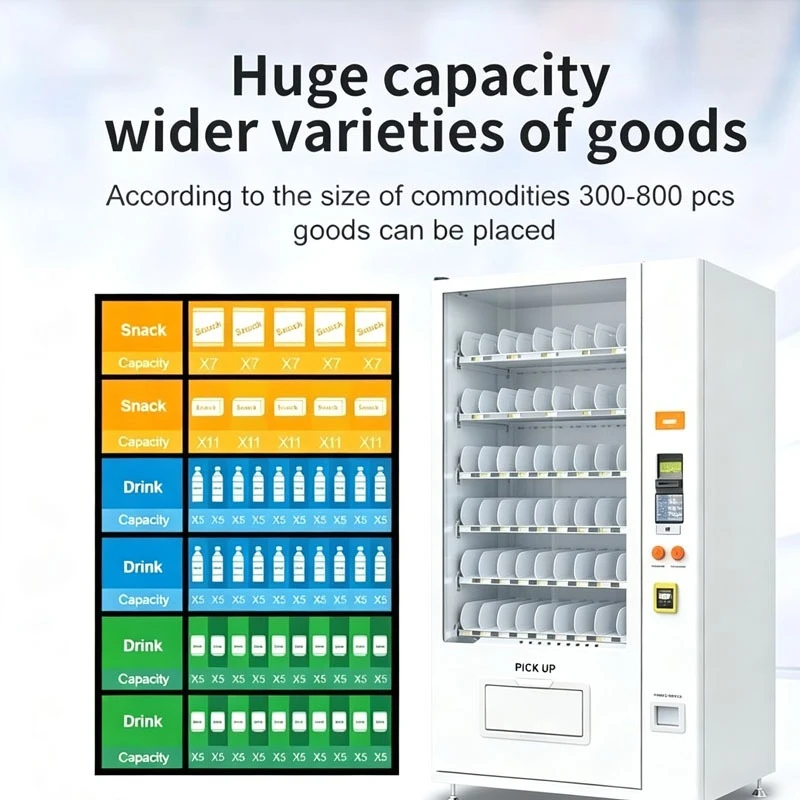 自動販売機、スナックの自動販売機、複合自動販売機、クラッカー - Food Snacks Drinks のレビューと価格