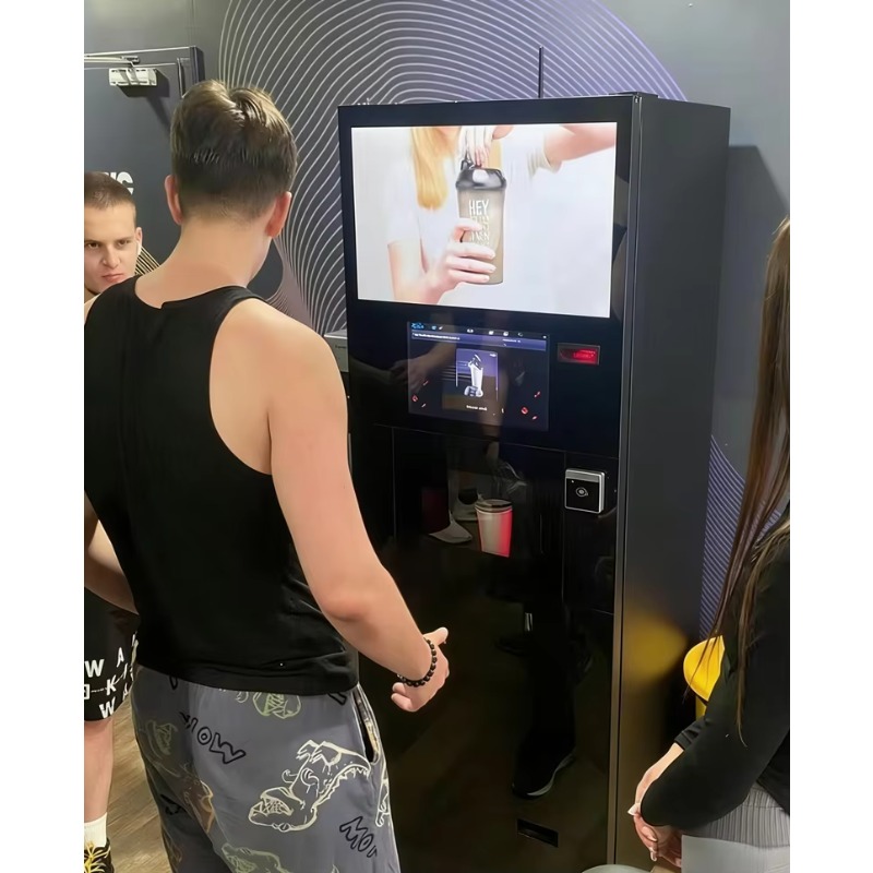 カスタマイズ可能なプロテインシェイク自動販売機 ジムバー 冷 - Protein Bar のレビューと価格