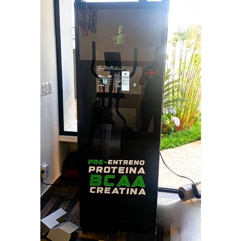 カスタマイズ可能なプロテインシェイク自動販売機 ジムバー 冷 - Protein Bar のレビューと価格
